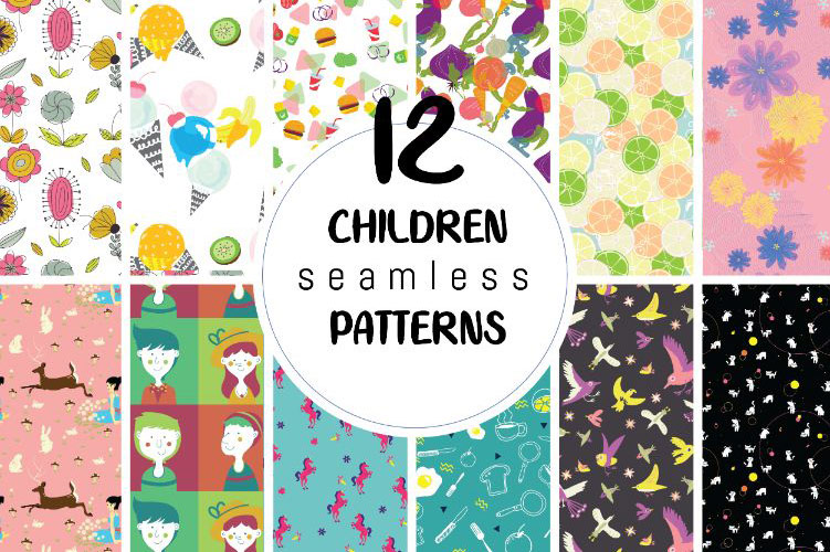 Children Patterns - Set of 12